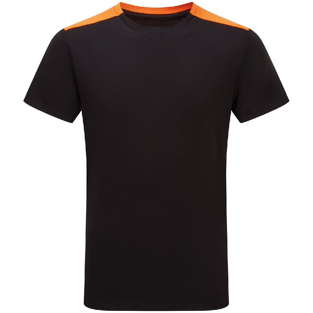 Black/Orange