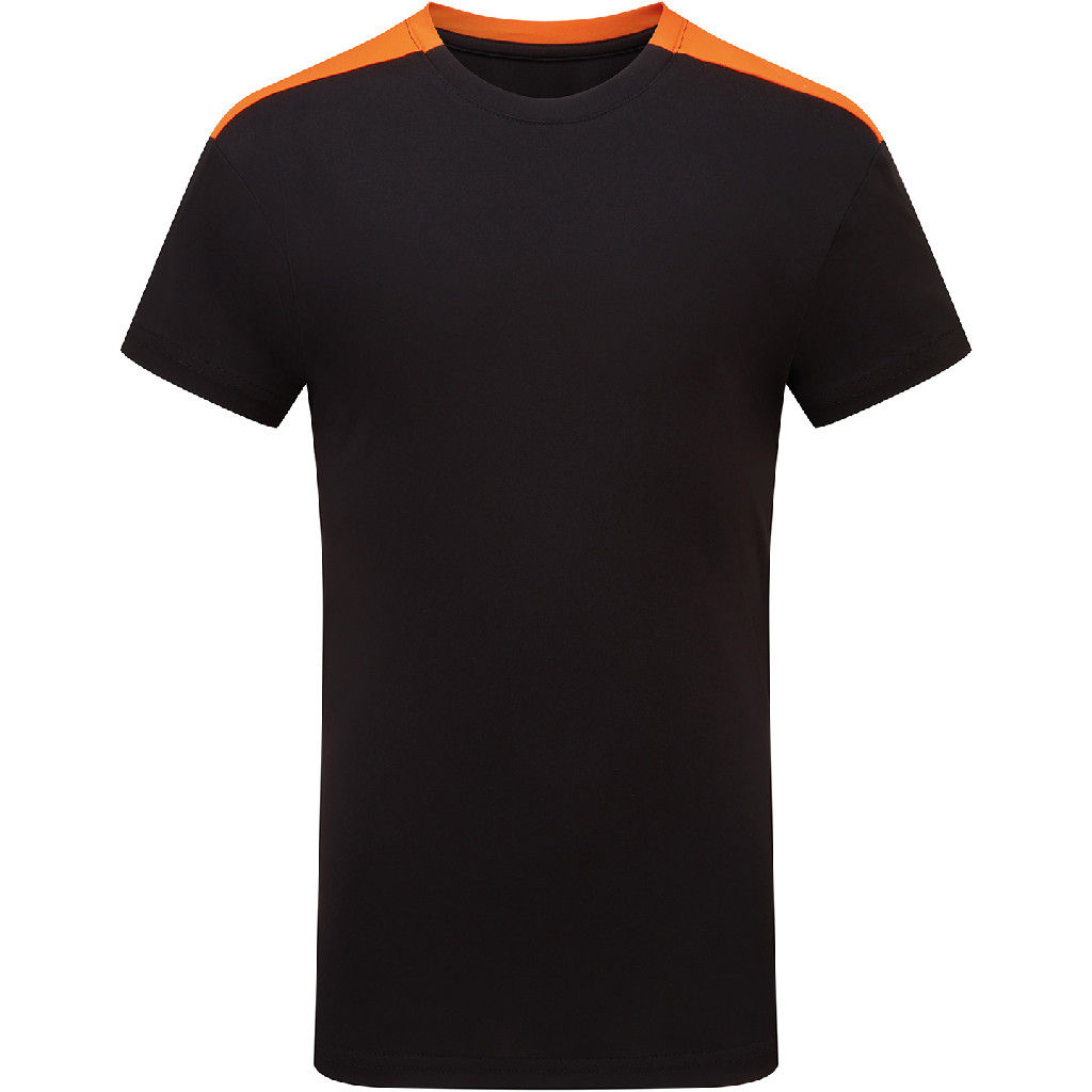 Black/Orange