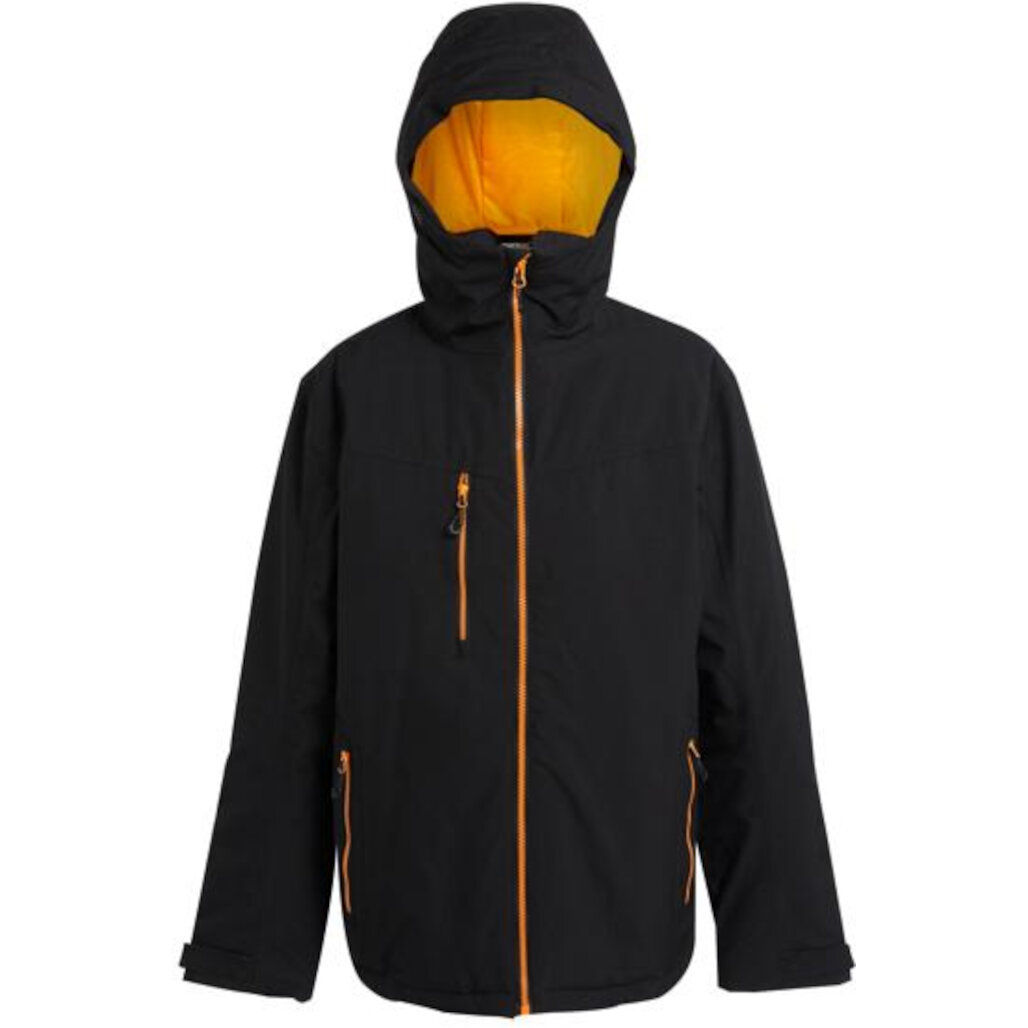 Black/Orange