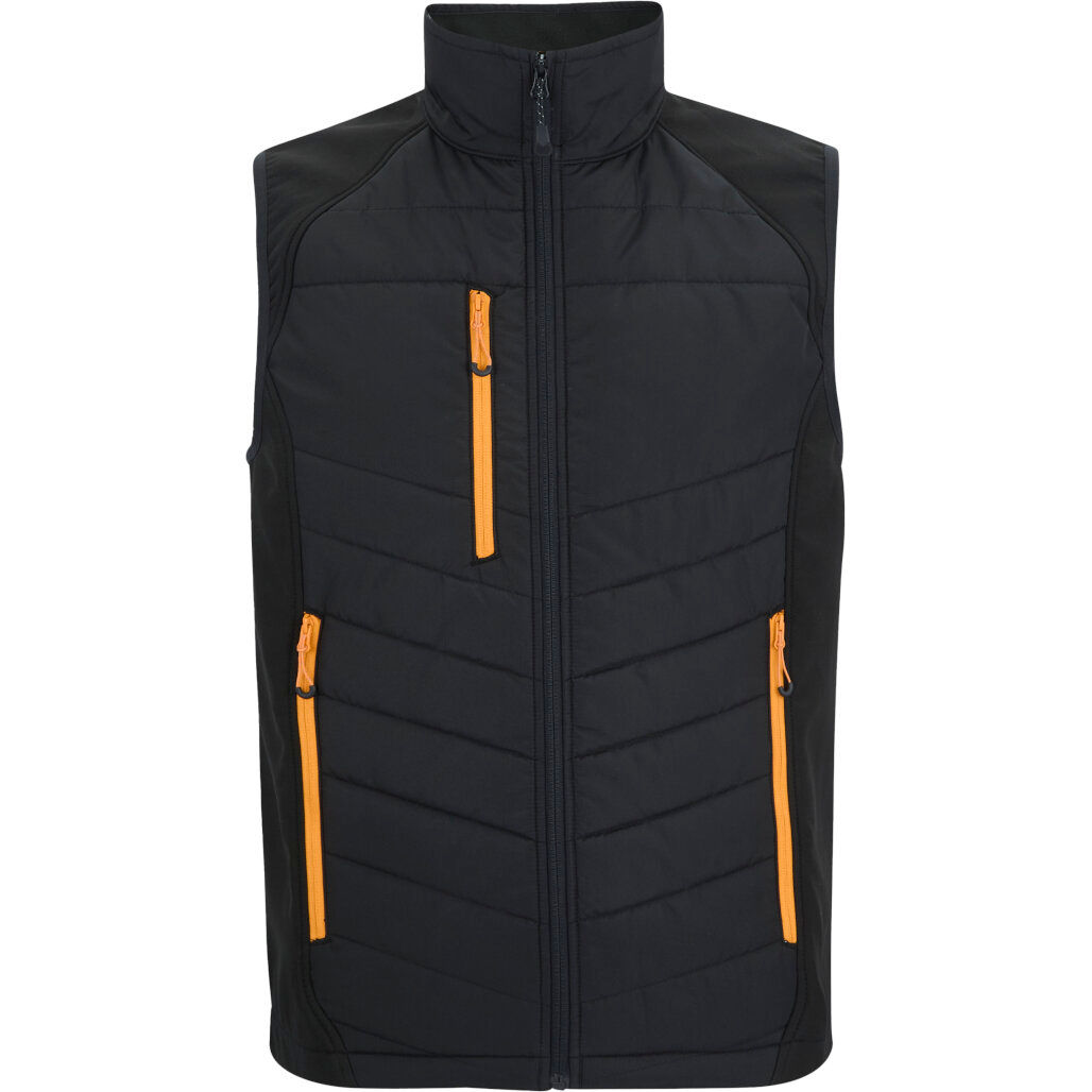 Black/Orange