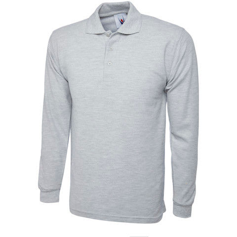 Uneek Long Sleeve Pique Polo
