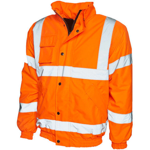 Uneek Hi Vis Bomber Jacket