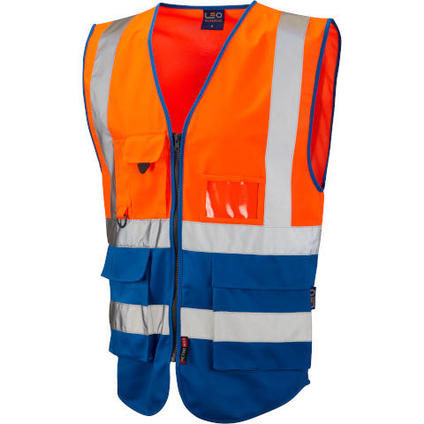 Orange/Royal Blue
