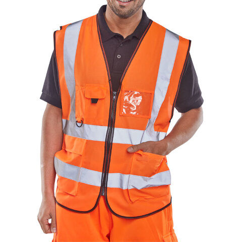 Beeswift Hi-Vis Executive Vest