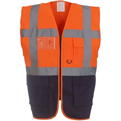 Orange/Navy