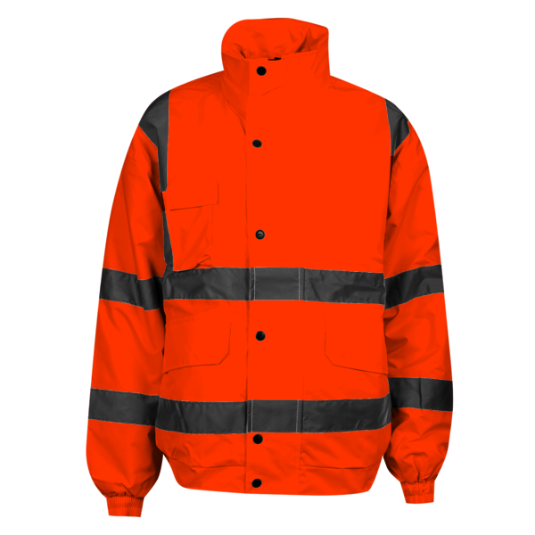 Uneek Hi Vis Bomber Jacket