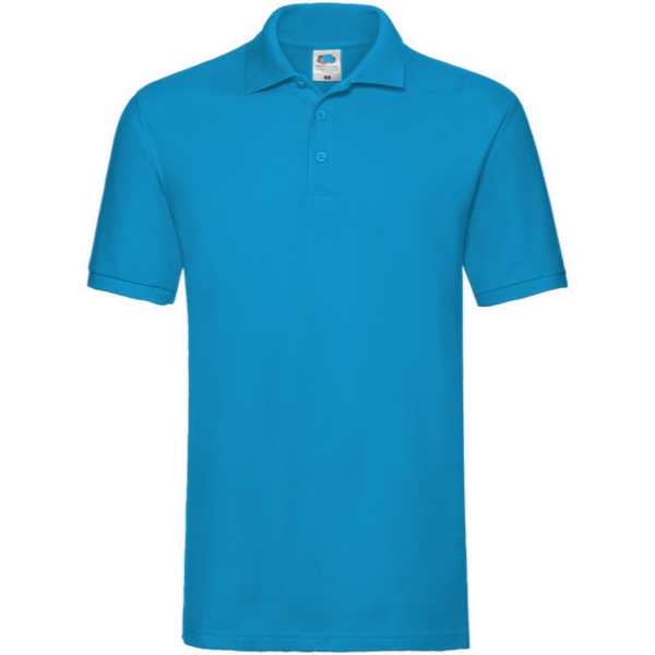Fruit Of The Loom Premium 100% Cotton Pique Polo