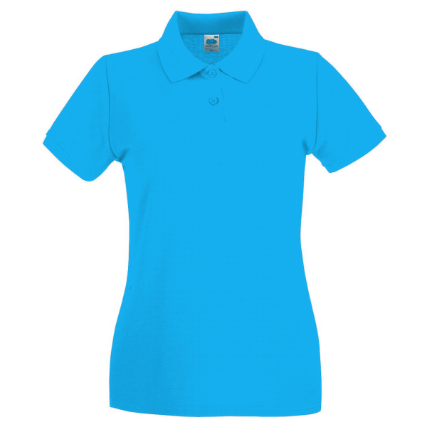 Fruit of the Loom Lady Fit Premium Pique Polo Shirt