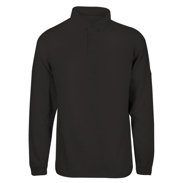 Fruit of the Loom Long Sleeve Pique Polo Shirt